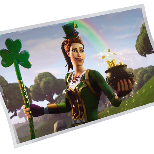Trébol arcoíris Fortnite