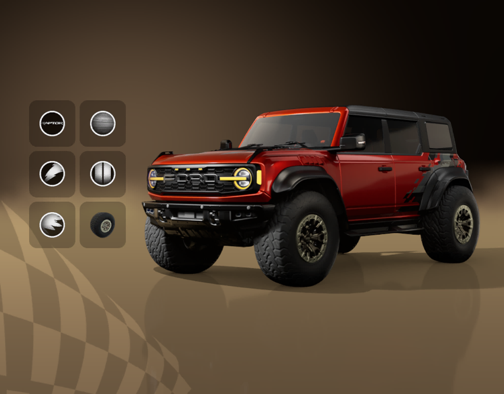 Pacotão Ford Bronco Raptor Fortnite
