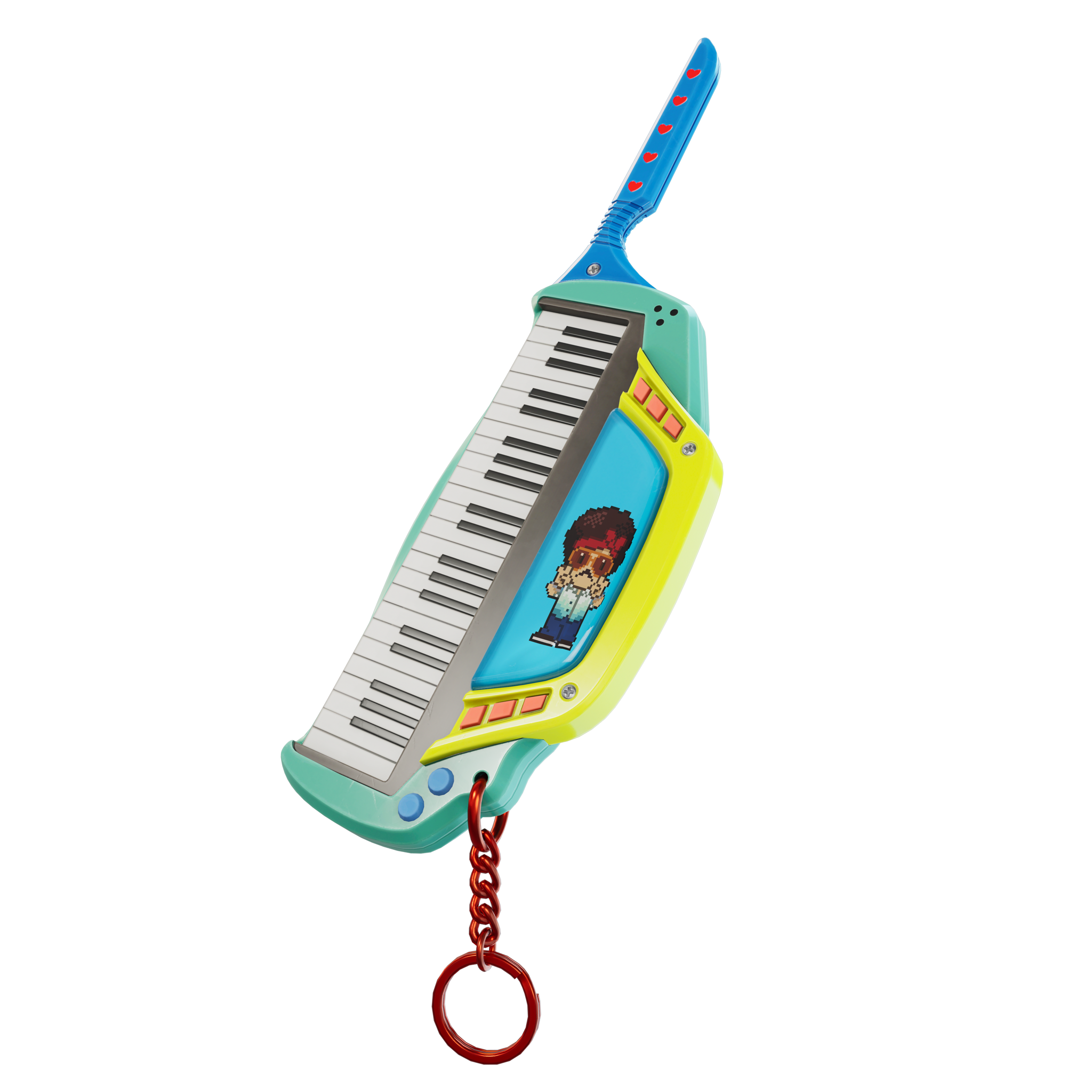 Chaveiro de Keytar Fortnite