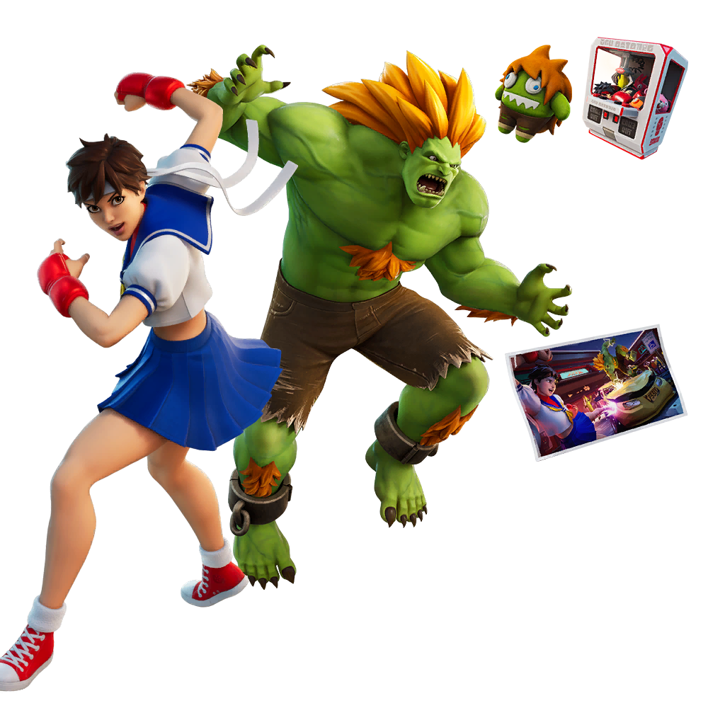 Sakura & Blanka Bundle Fortnite