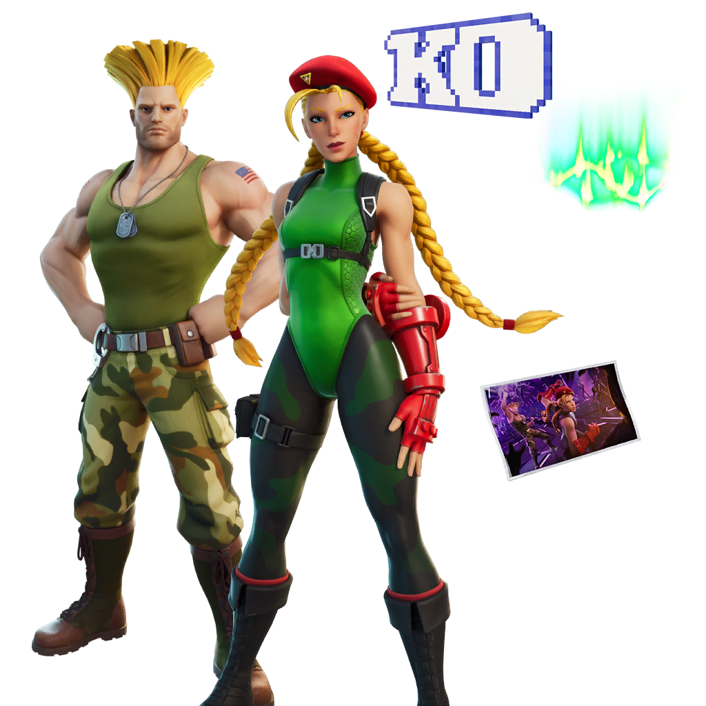 Cammy & Guile Bundle Fortnite