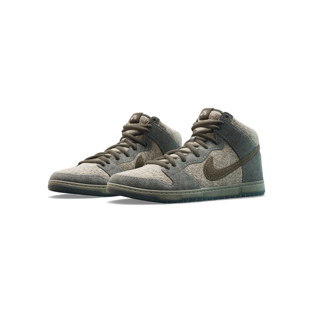 Nike SB Dunk High 'Medium Grey/Smoke-Cool Grey' Fortnite