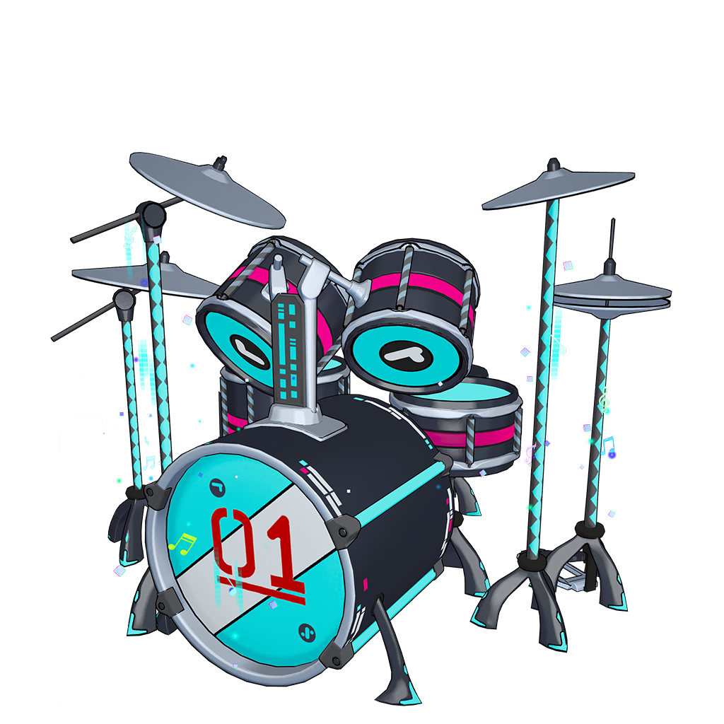 Bateria da Miku Fortnite