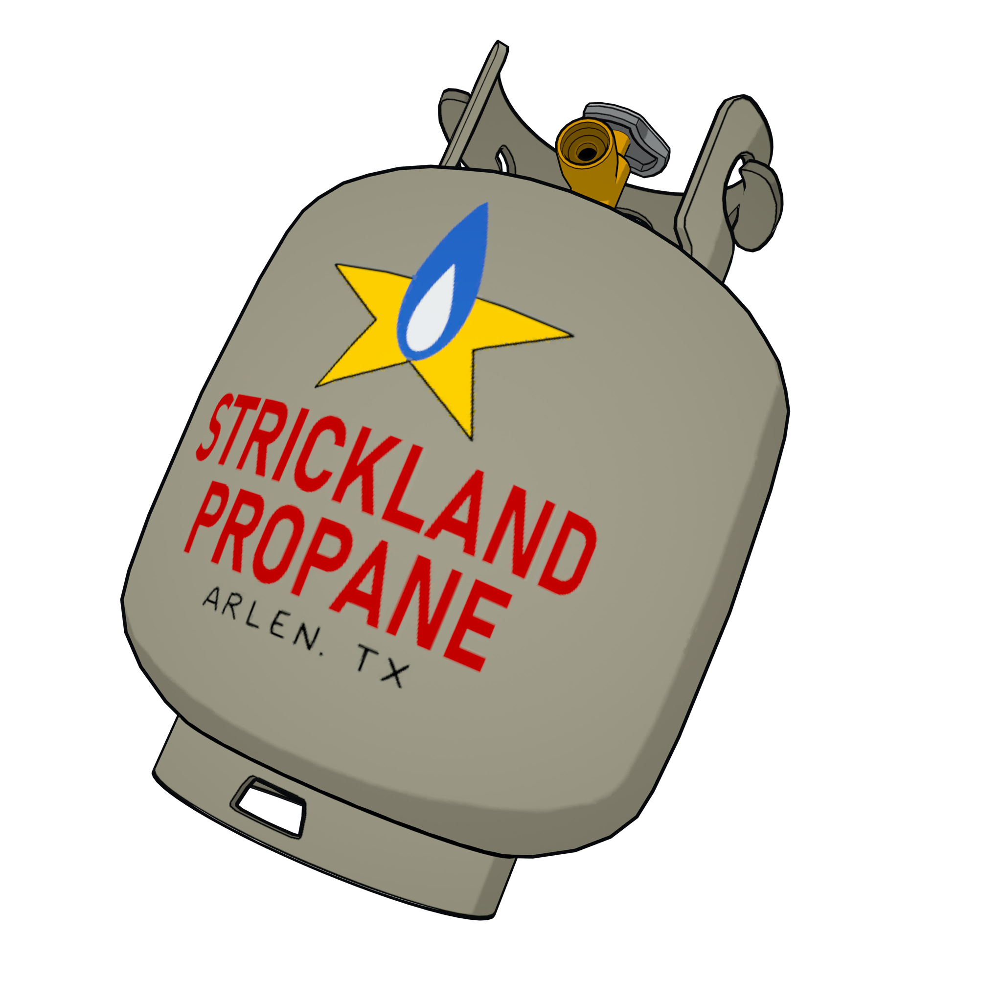 Tanque da Propano Strickland Fortnite